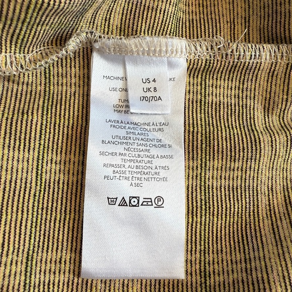 Free People Y2K Pleated Mini Skirt Retro Coquette Plaid Micro Preppy Sz 4 - Picture 15 of 15